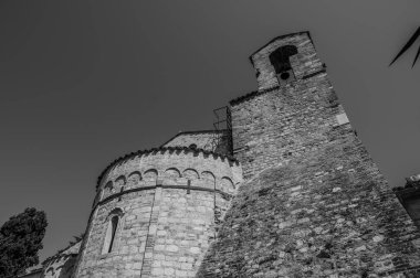 The Abbey of San Clemente al Vomano is a Catholic place of worship in Abruzzo that stands on the top of a small hill, not far from Guardia Vomano di Notaresco, in the province of Teramo. clipart