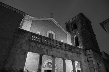 The cathedral of San Clemente is the main place of worship in the city of Teano, in Campania, and the seat of the diocese of Teano-Calvi clipart