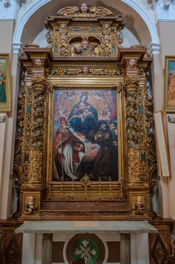 Kilise, Frosolone 'un ilk kentsel safhalarından biri olan Quartier Sant' Angelo 'da yer alan köyün en eskilerinden biridir. En eski bilgi Samnite-Roma dönemine dayanıyor..