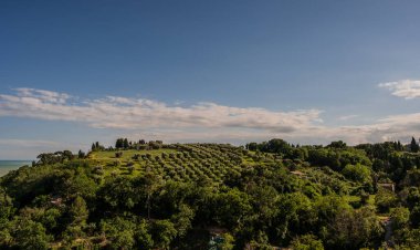 İtalya 'nın doğusunda yer alan Marş, Apennine dağları ile Adriyatik Denizi arasında yükselir..