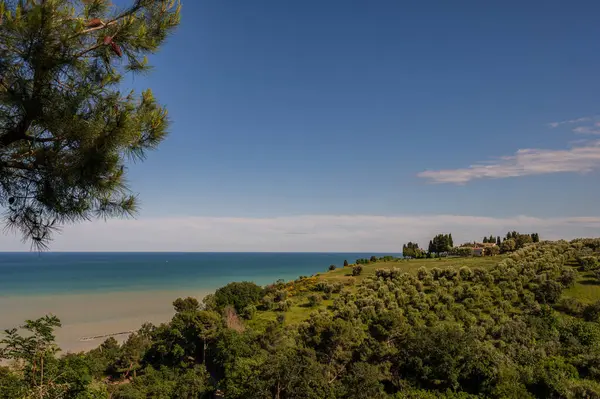 İtalya 'nın doğusunda yer alan Marş, Apennine dağları ile Adriyatik Denizi arasında yükselir..