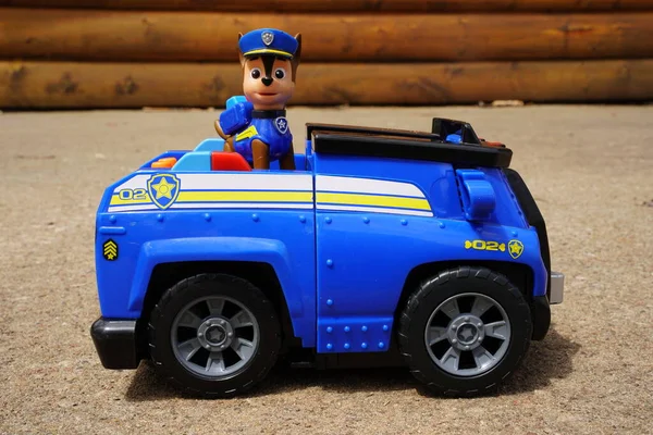 Nova Lisboa Wisconsin Eua Maio 2023 Brinquedos Polícia Patrulha Patas — Fotografia de Stock