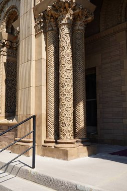 Williams Körfezi, Wisconsin ABD - 3 Temmuz 2023: Chicago Üniversitesi 'ne ait Yerkes Gözlemevi, bir zamanlar ABD Hükümeti ve NASA tarafından kullanılan dünyanın en büyük kırılan teleskopunu barındırıyor..