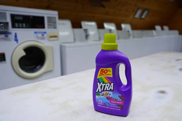 New Lisbon Wisconsin Usa Stycznia 2023 Ładuje Tropikalny Detergent Prania — Zdjęcie stockowe