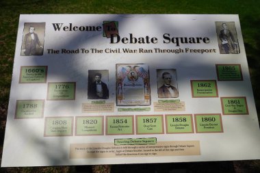 Rockford, Illinois ABD - 15 Nisan 2023: Nicholas Konservatuarı ve Botanik Bahçeleri.