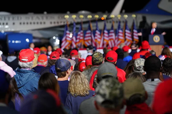 Mosinee Wisconsin États Unis Septembre 2020 Donald Surpasse Les Partisans — Photo