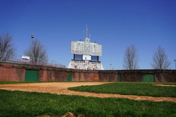 Freeport Illinois Usa Aprile 2023 Campo Baseball Piccoli Cuccioli Partite — Foto Stock