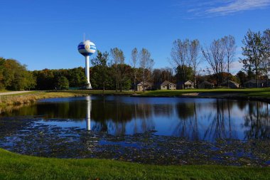 Parktaki golf sahası