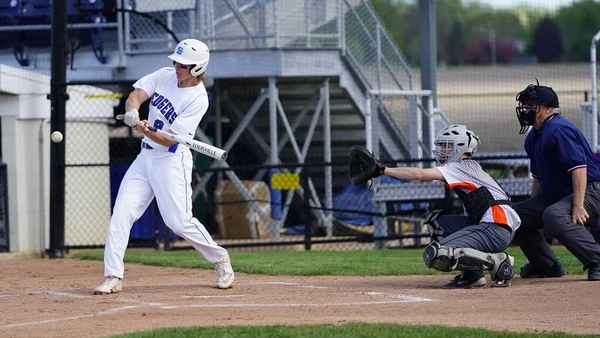 Sheboygan Wisconsin Usa Juli 2022 Wiaa High School Man Baseball — Stockfoto