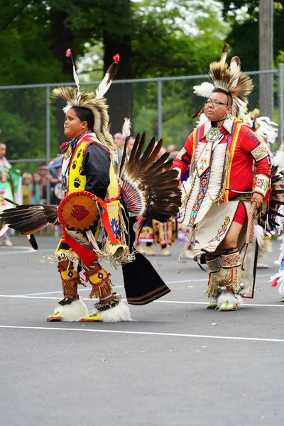 Wisconsin Dells Wisconsin Usa Settembre 2022 Nativi Americani Nazione Chunk — Foto Stock