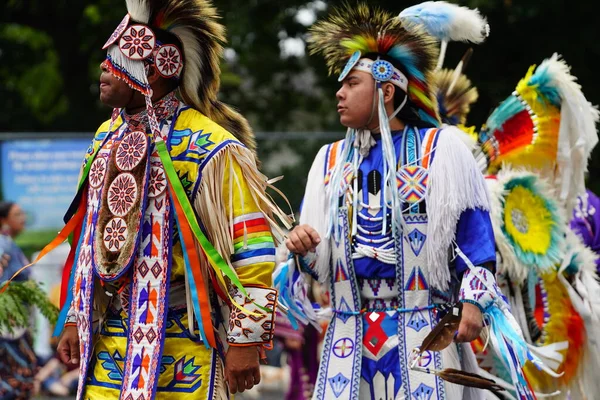 Wisconsin Dells Wisconsin Usa Settembre 2022 Nativi Americani Nazione Chunk — Foto Stock