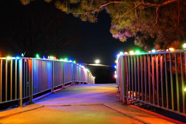 Wisconsin, Fond du Lac 'taki Lakeside parkını süsleyin.