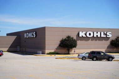 Amerikan logosu mağazası.