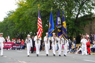 Amerikan savaş günü geçit töreni..
