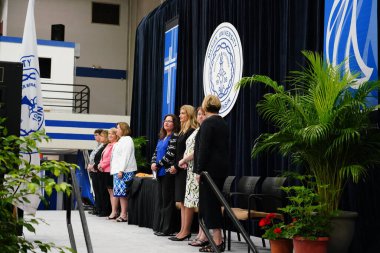  Wisconsin ABD - Wisconsin 'deki Marian Üniversitesi' nde mezuniyet kutlaması, tutkuları eyleme dönüştürme ve ilham verme amaçlı bir eğitim sunan özel bir Katolik Üniversitesi 'dir.