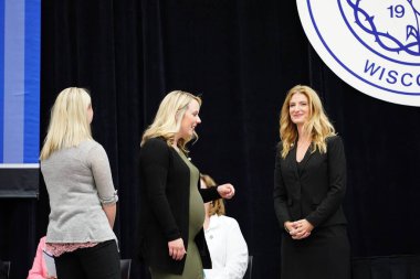  Wisconsin ABD - Wisconsin 'deki Marian Üniversitesi' nde mezuniyet kutlaması, tutkuları eyleme dönüştürme ve ilham verme amaçlı bir eğitim sunan özel bir Katolik Üniversitesi 'dir.