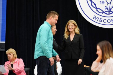  Wisconsin ABD - Wisconsin 'deki Marian Üniversitesi' nde mezuniyet kutlaması, tutkuları eyleme dönüştürme ve ilham verme amaçlı bir eğitim sunan özel bir Katolik Üniversitesi 'dir.