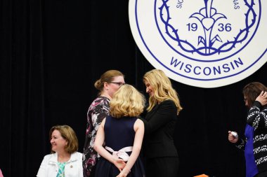  Wisconsin ABD - Wisconsin 'deki Marian Üniversitesi' nde mezuniyet kutlaması, tutkuları eyleme dönüştürme ve ilham verme amaçlı bir eğitim sunan özel bir Katolik Üniversitesi 'dir.