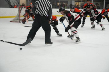 FOND DU LAC, WISCONSIN, CANADA: Fond du Lac Bears vs. West Bend Bombers hokey maçı