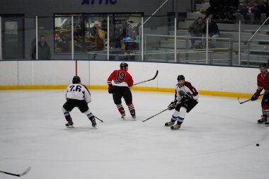 FOND DU LAC, WISCONSIN, CANADA: Fond du Lac Bears - Eagle River hokey maçı