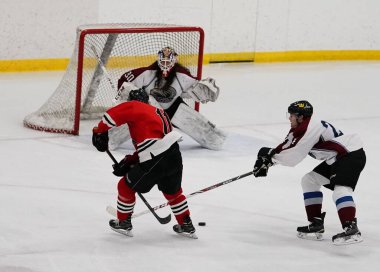 FOND DU LAC, WISCONSIN, CANADA: Fond du Lac Bears - Eagle River hokey maçı