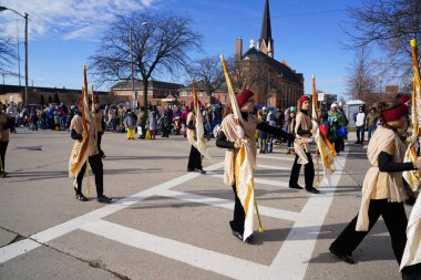 Green Bay, Wisconsin / ABD - 23 Kasım 2019: Green Bay, Wisconsin Community, Green Bay şehir merkezinin düzenlediği 36..