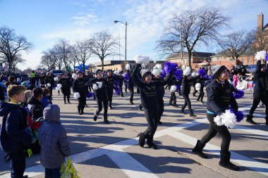 Green Bay, Wisconsin / ABD - 23 Kasım 2019: Green Bay, Wisconsin Community, Green Bay şehir merkezinin düzenlediği 36..