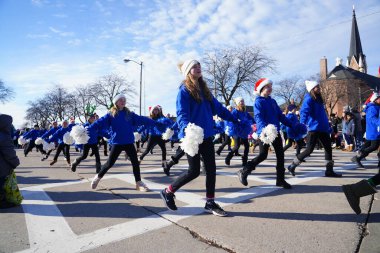 Green Bay, Wisconsin / ABD - 23 Kasım 2019: Green Bay, Wisconsin Community, Green Bay şehir merkezinin düzenlediği 36..