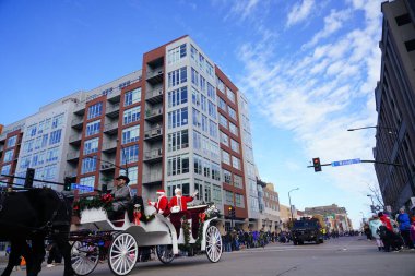 Green Bay, Wisconsin / ABD - 23 Kasım 2019: Green Bay, Wisconsin Community, Green Bay şehir merkezinin düzenlediği 36..