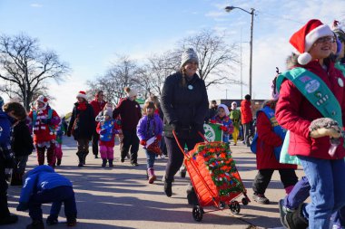 Green Bay, Wisconsin / ABD - 23 Kasım 2019: Green Bay, Wisconsin Community, Green Bay şehir merkezinin düzenlediği 36..