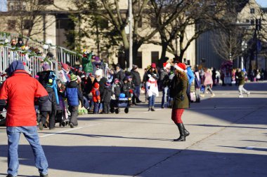 Green Bay, Wisconsin / ABD - 23 Kasım 2019: Green Bay, Wisconsin Community, Green Bay şehir merkezinin düzenlediği 36..