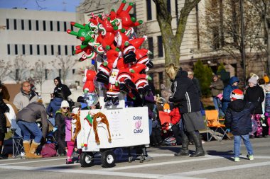 Green Bay, Wisconsin / ABD - 23 Kasım 2019: Green Bay, Wisconsin Community, Green Bay şehir merkezinin düzenlediği 36..