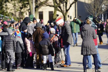 Green Bay, Wisconsin / ABD - 23 Kasım 2019: Green Bay, Wisconsin Community, Green Bay şehir merkezinin düzenlediği 36..
