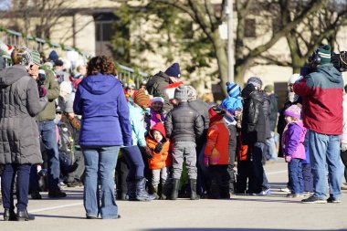 Green Bay, Wisconsin / ABD - 23 Kasım 2019: Green Bay, Wisconsin Community, Green Bay şehir merkezinin düzenlediği 36..