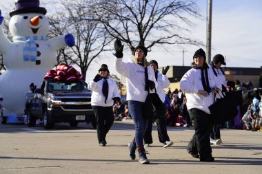 Green Bay, Wisconsin / ABD - 23 Kasım 2019: Green Bay, Wisconsin Community, Green Bay şehir merkezinin düzenlediği 36..