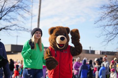 Green Bay, Wisconsin / ABD - 23 Kasım 2019: Green Bay, Wisconsin Community, Green Bay şehir merkezinin düzenlediği 36..