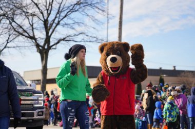 Green Bay, Wisconsin / ABD - 23 Kasım 2019: Green Bay, Wisconsin Community, Green Bay şehir merkezinin düzenlediği 36..