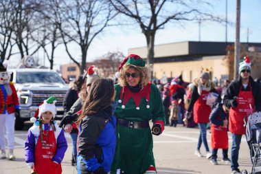 Green Bay, Wisconsin / ABD - 23 Kasım 2019: Green Bay, Wisconsin Community, Green Bay şehir merkezinin düzenlediği 36..
