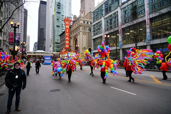 Chicago Illinois Usa November 2019 Oom Dan Chicago Thanksgiving Parade — Stockfoto
