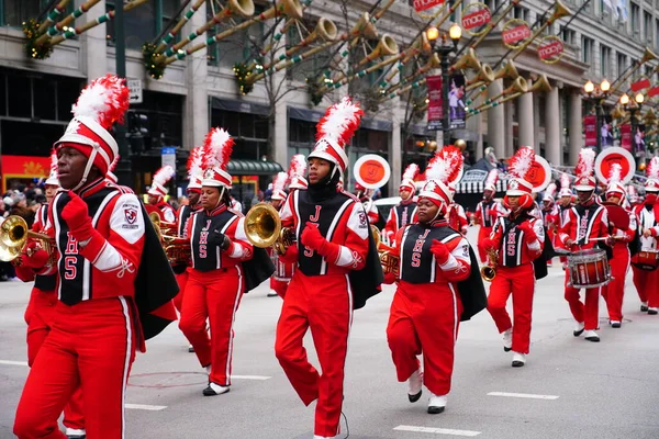 Чикаго Иллинойс Сша Ноября 2019 Года Группа Cardinals Musical Marching — стоковое фото