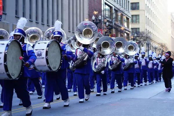 Chicago Illinois Usa November 2023 Aristokrat Der Bands Marching Band — Stockfoto