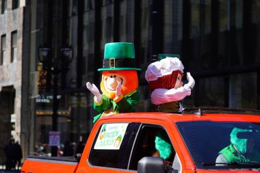 Boston 'da Aziz Patrick Günü geçit töreni