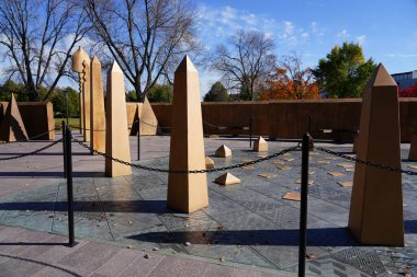 New York, ABD - Kasım 09222: New York 'taki Amerikan Birliği' nin anıt kompleksi