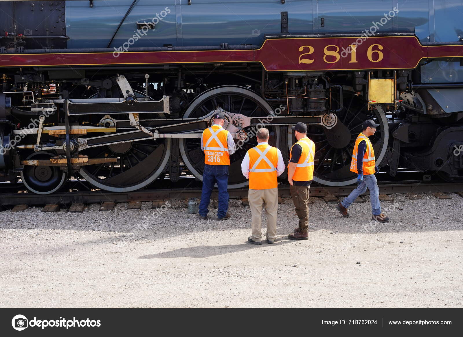 Tomah Wisconsin Usa May 5Th 2024 Train Crew Did Doing — ストック編集用写真©
