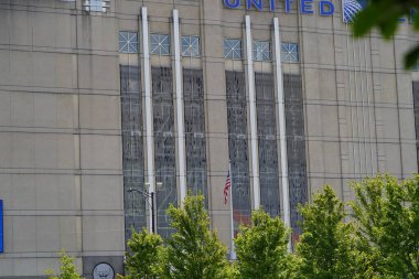 Chicago, Illinois ABD - 16 Ağustos 2024 DNC, Demokratik Ulusal Kongre Chicago, Illinois 'deki United Center' da düzenleniyor..