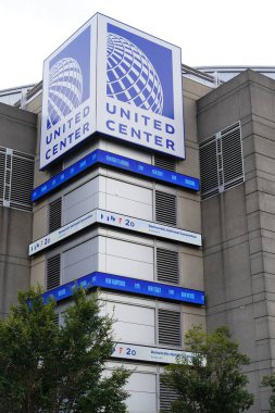 Chicago, Illinois ABD - 16 Ağustos 2024 DNC, Demokratik Ulusal Kongre Chicago, Illinois 'deki United Center' da düzenleniyor..