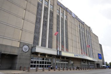 Chicago, Illinois ABD - 16 Ağustos 2024 DNC, Demokratik Ulusal Kongre Chicago, Illinois 'deki United Center' da düzenleniyor..