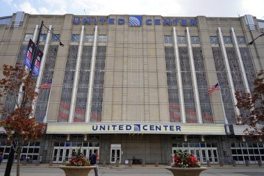 Chicago, Illinois ABD - 16 Ağustos 2024 DNC, Demokratik Ulusal Kongre Chicago, Illinois 'deki United Center' da düzenleniyor..