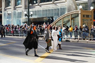 New York, Ny - 6-2-0-16: New York şehrindeki yıllık deniz kızı geçit töreni, 26 Mart, 10