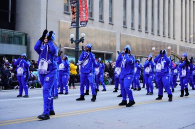 New York - Ocak 3, 20 0 17: Ada Adası 'ndaki 48. Coney Adası Coney geçit törenine katılanlar